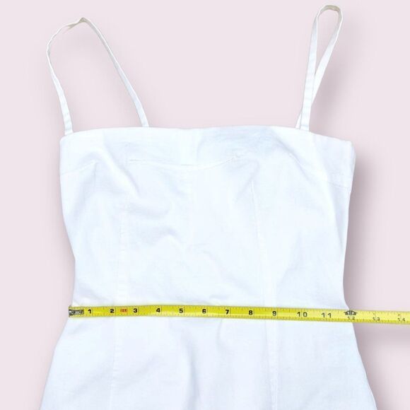 Dolce & Gabanna Square Neckline Knee-Length Dress White - Picture 3 of 7